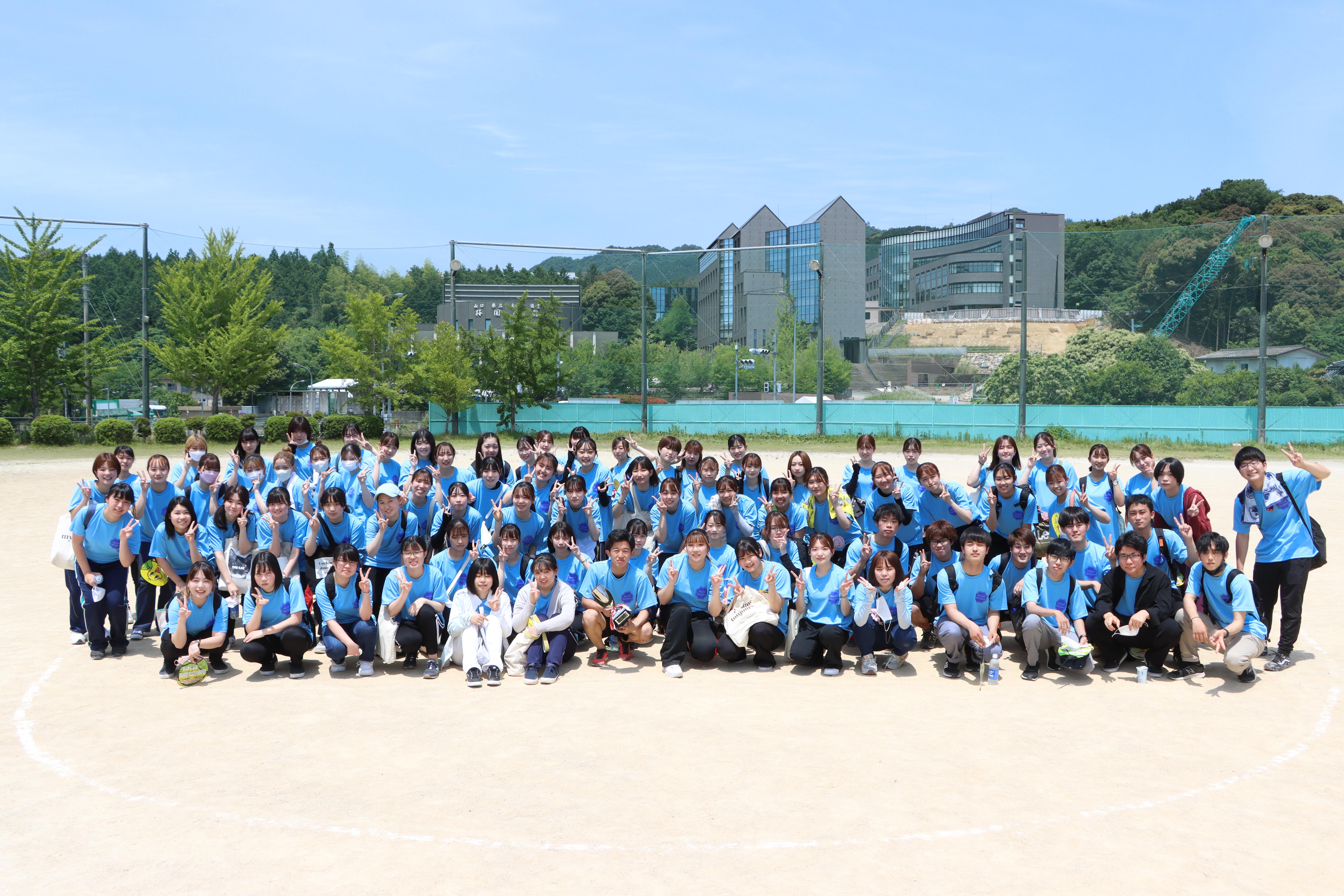 社会福祉学科の集合写真