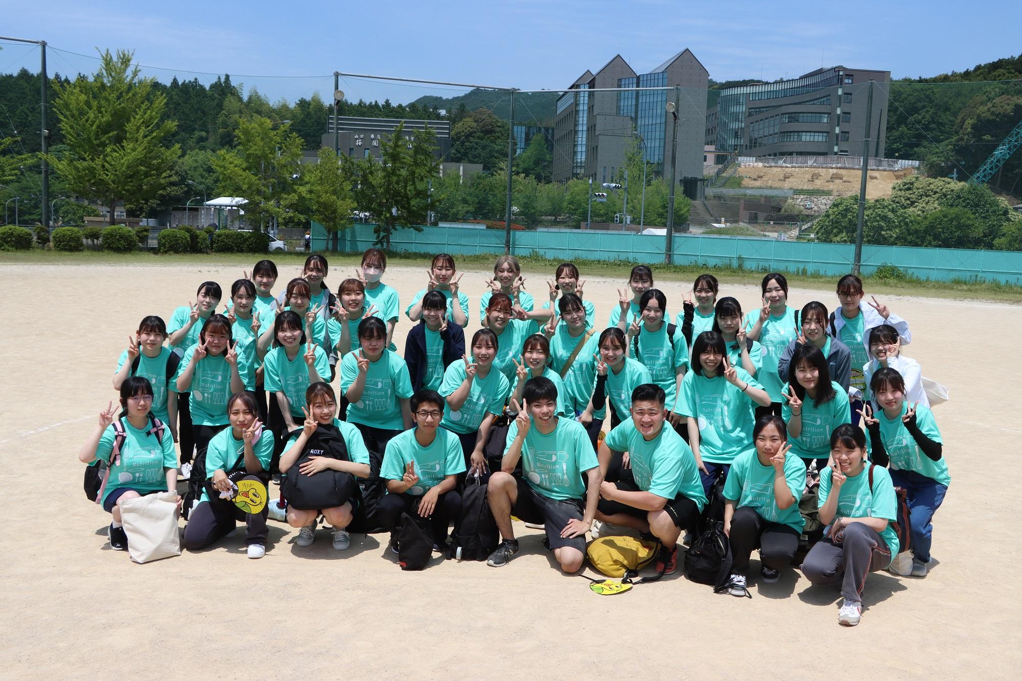 栄養学科の集合写真