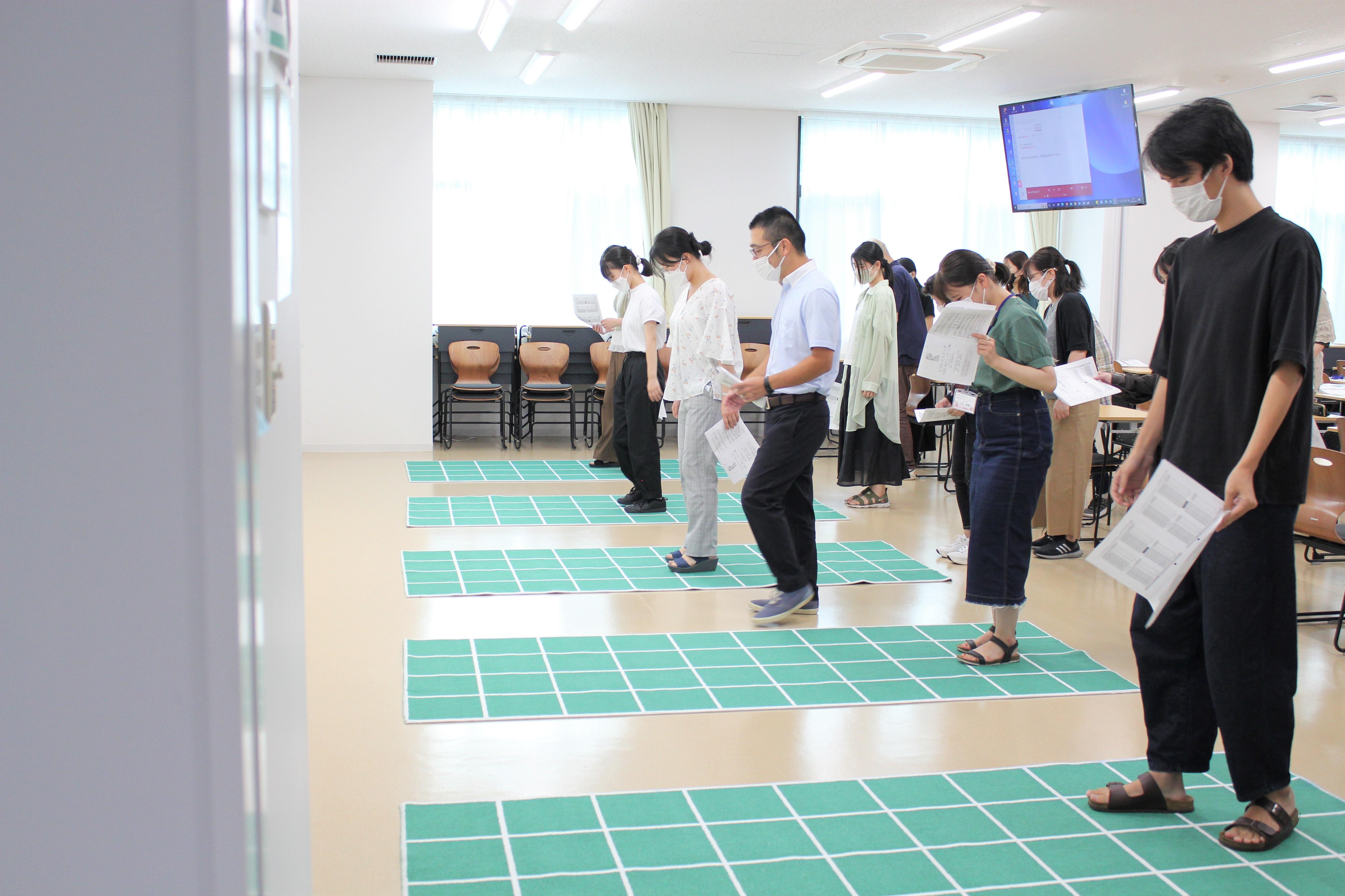 認知症と運動の演習の写真