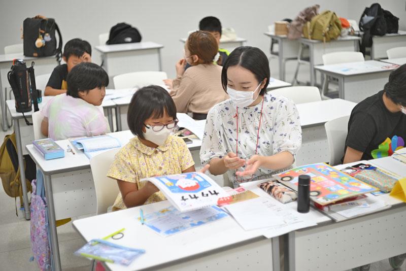 お勉強タイムの様子