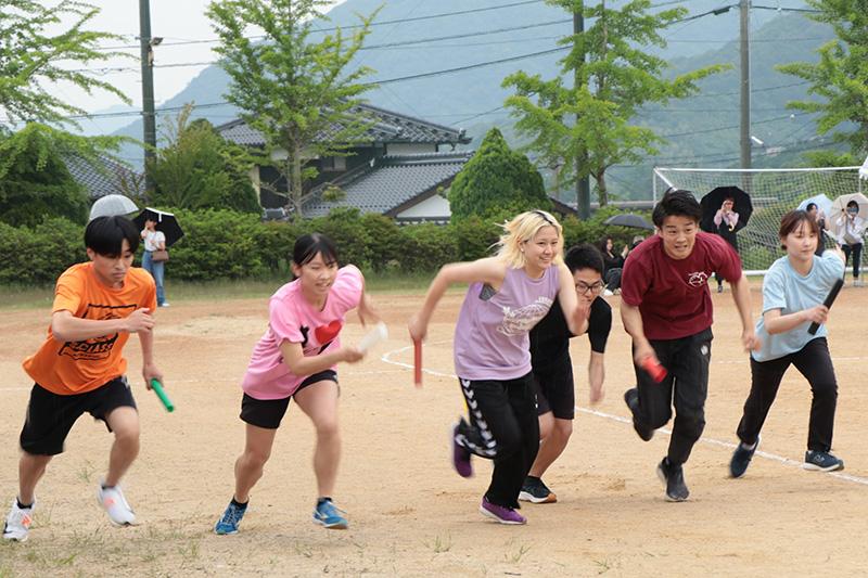 学科対抗リレー