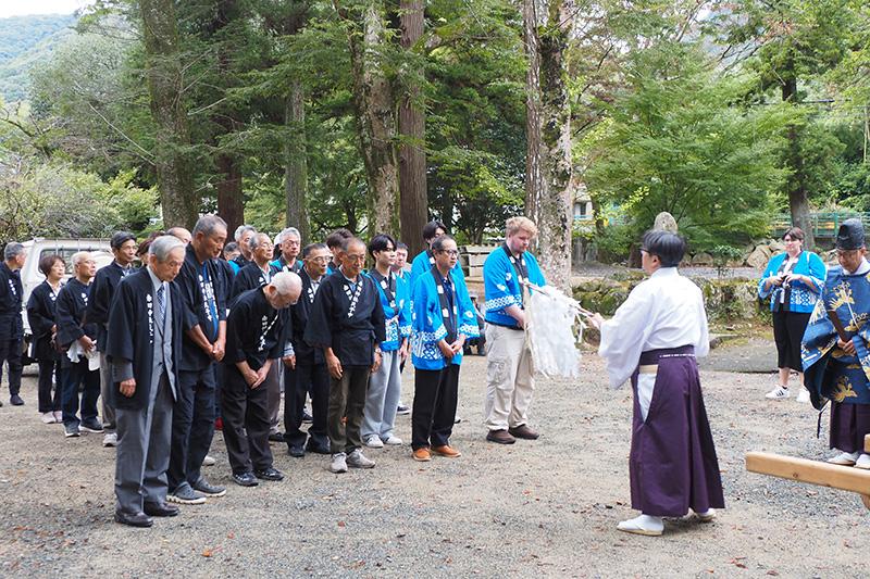 地域との心温まる交流1