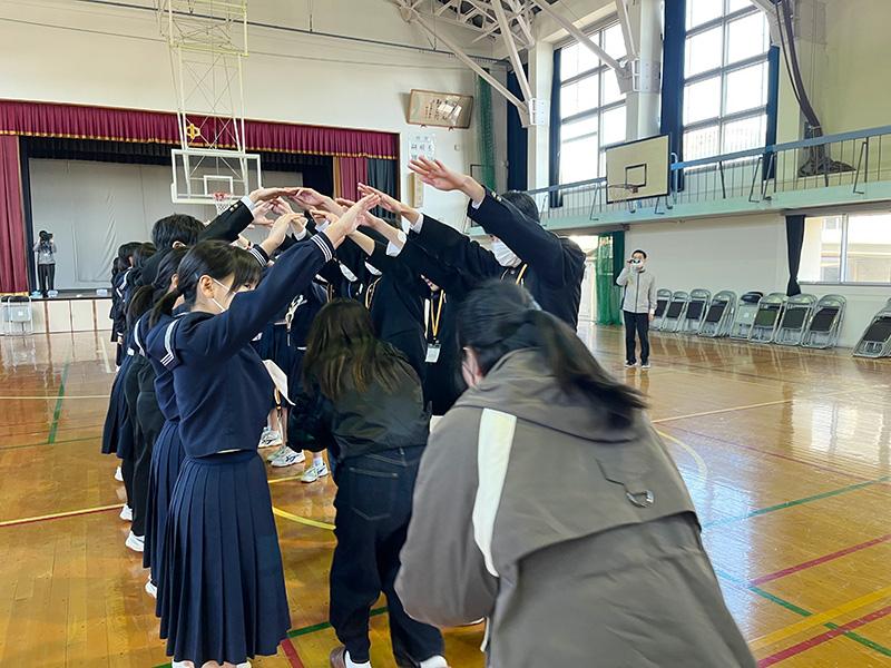 富海小中学校訪問の様子7