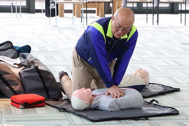 救命救急講習の様子1