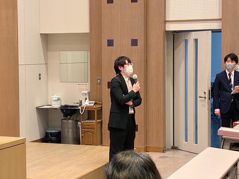 看護師・保健師国家試験 激励会の様子1