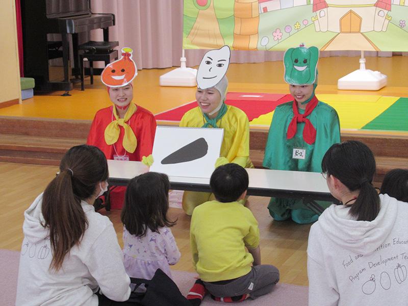 食育戦隊ゴハンジャーの様子2