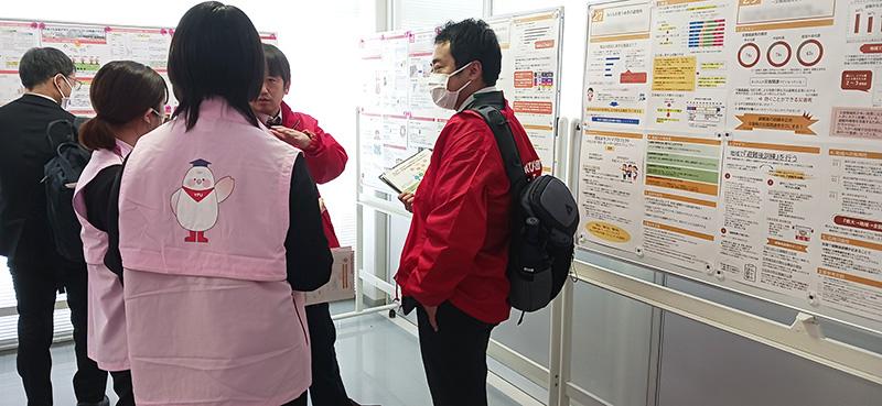 やまぐち未来デザインプロジェクト ポスター展示の様子1