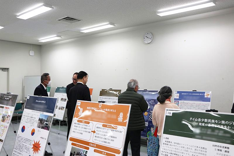 やまぐち未来デザインプロジェクト ポスター展示の様子4