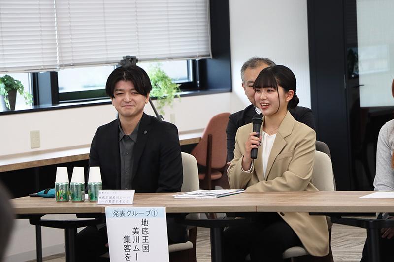 政務官来学の様子7