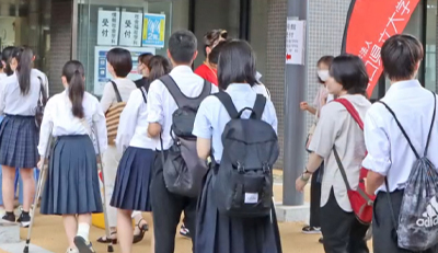 山口県立大学の学部オープンキャンパス施設見学