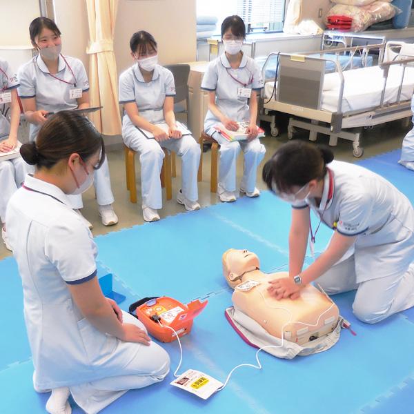 看護学科の授業の様子