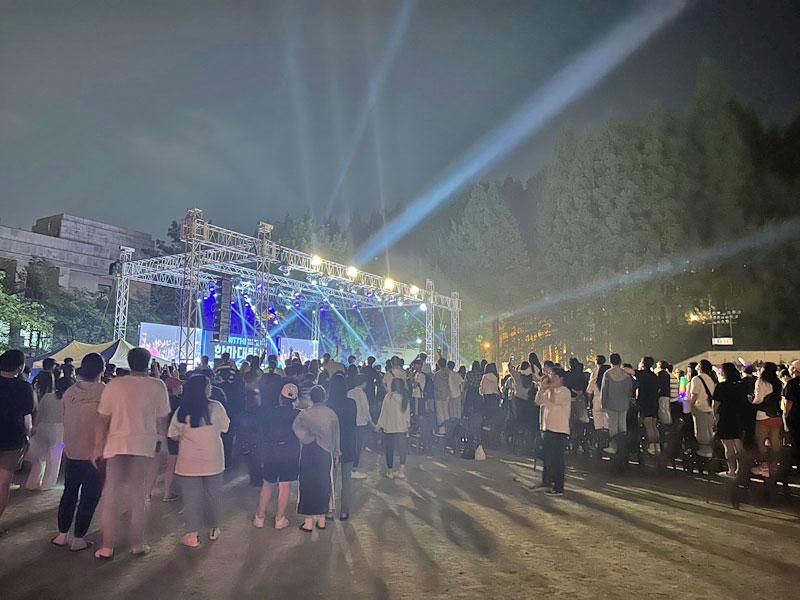 大学祭の様子