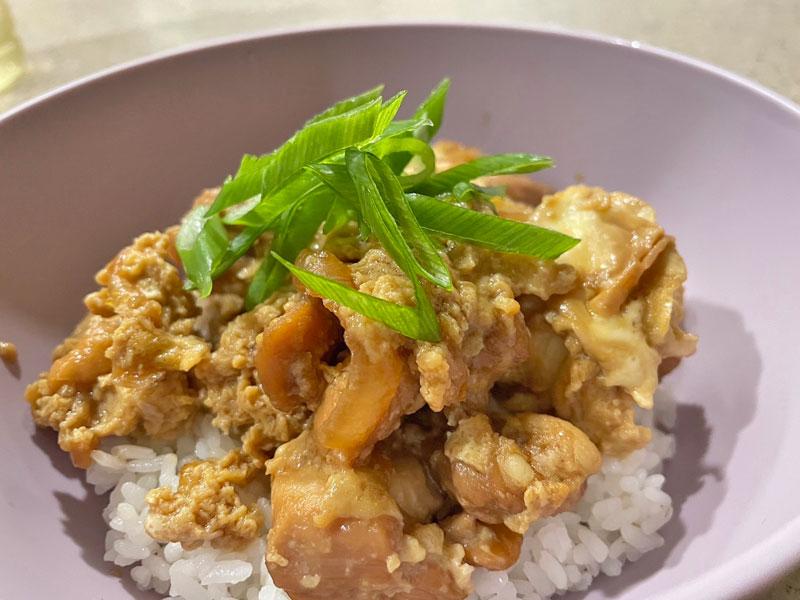 はなさんが作ってくれた親子丼