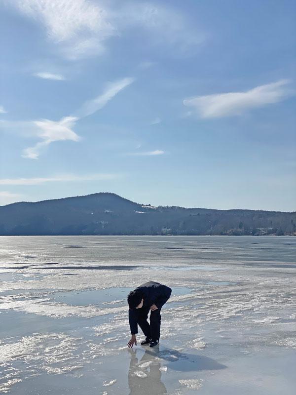 North Hatleyの湖で撮った写真