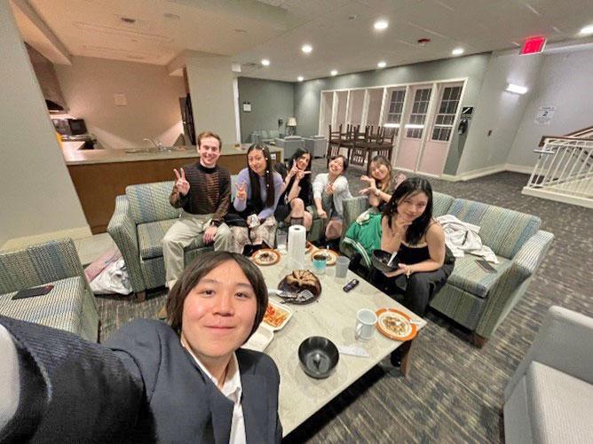 誕生日の様子