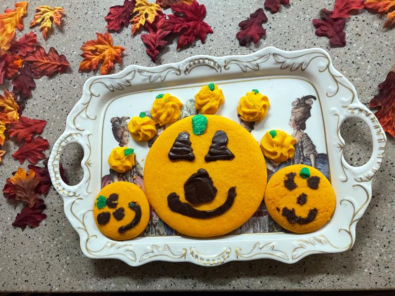 ハロウィーンの日に食べたクッキー