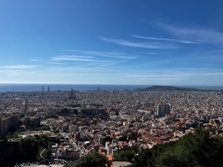 Barcelonaの景色