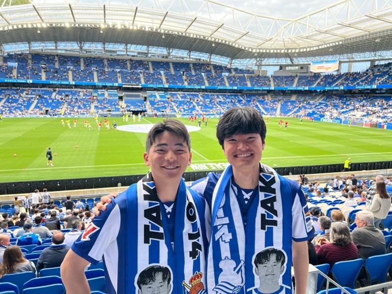 San Sebastianでサッカー観戦
