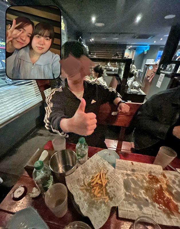 友人と行ったチキン屋
