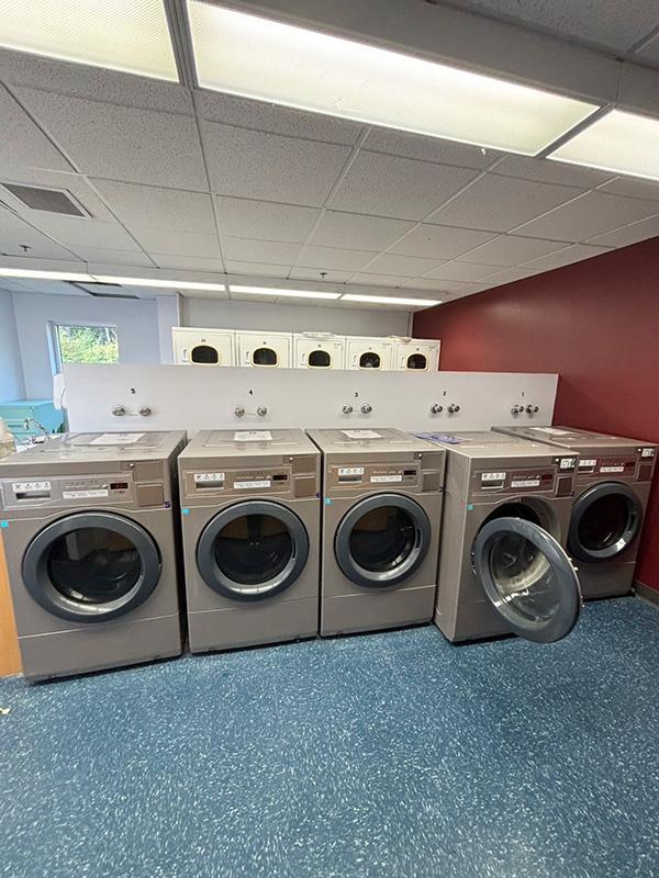 24時間利用可能な洗濯室