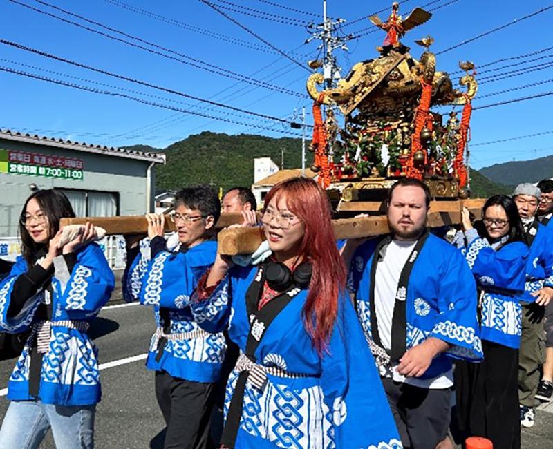 日本の文化と人々に触れて1