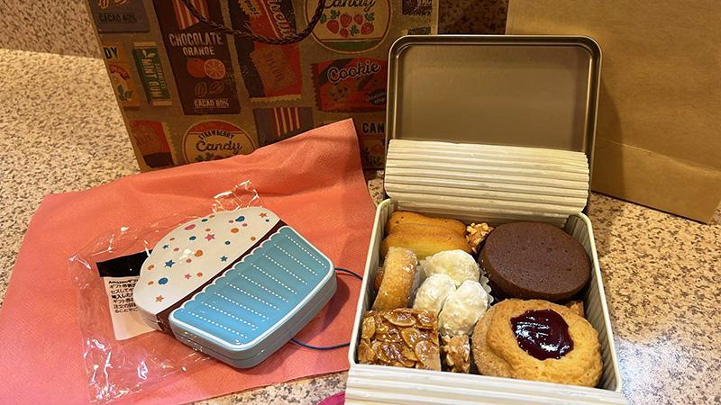 頂いたクッキー