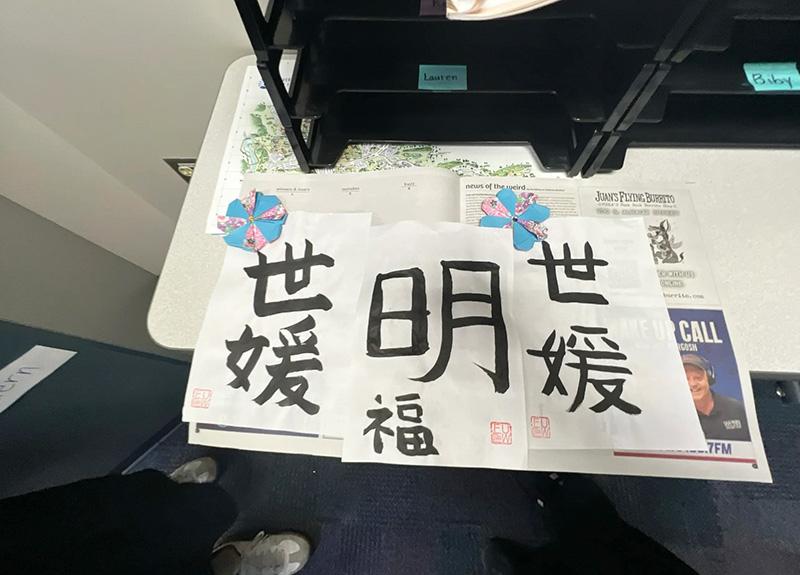 日本文化イベントの様子